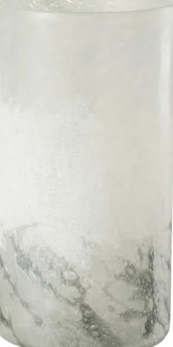 Clearance J-Line Vase Scavo grau D 15 H 29 cm Vasen & Krüge|Blumentöpfe & Pflanzgefäße