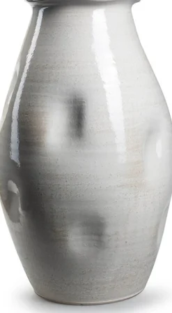 Hot Jodeco Vase Dots beige D 25 H 45 cm Vasen & Krüge|Blumentöpfe & Pflanzgefäße