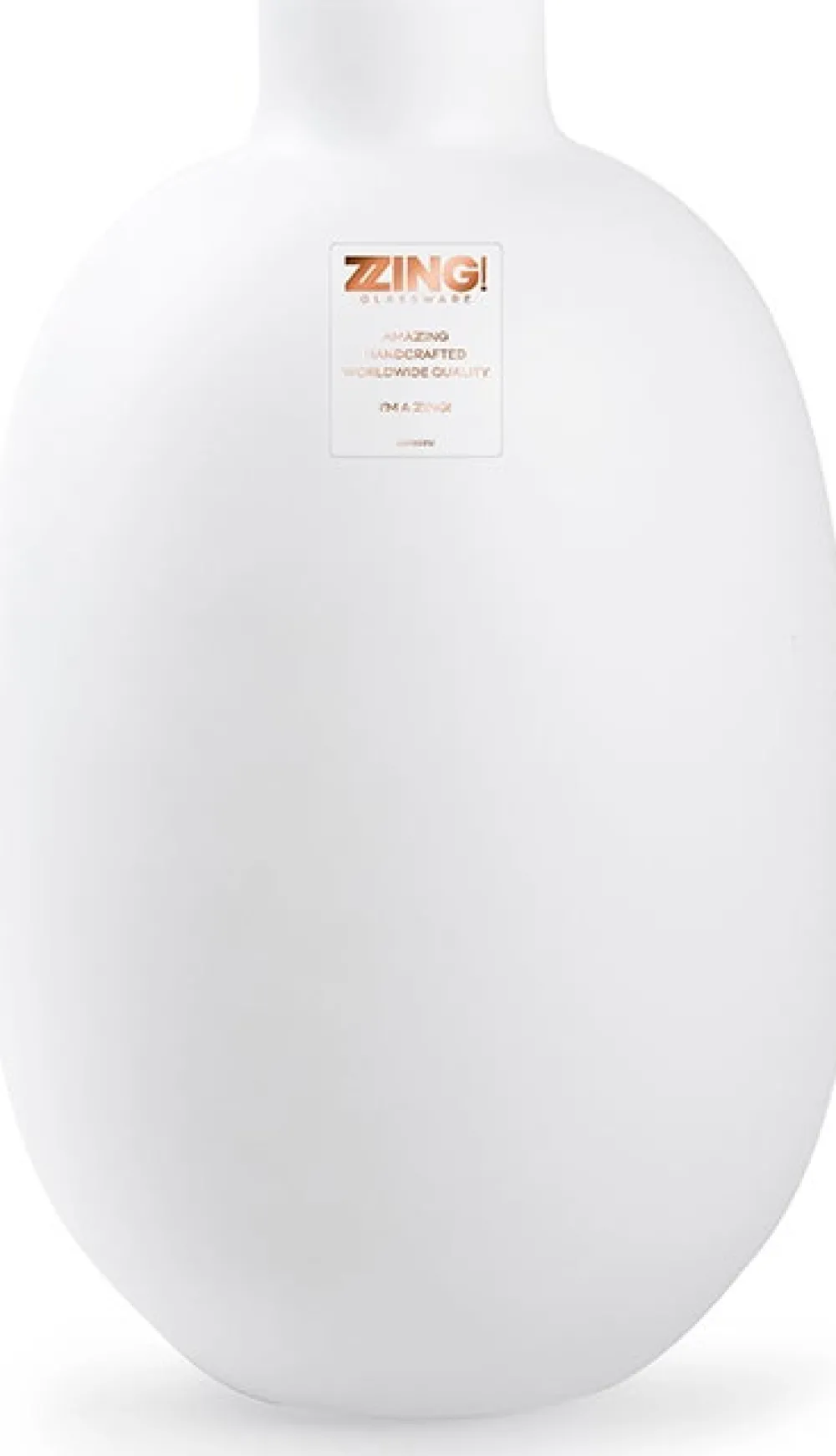 New Jodeco Vase Madonna weiß D 22 H 35 cm Vasen & Krüge|Blumentöpfe & Pflanzgefäße