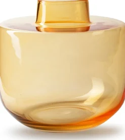 Best Jodeco Vase Melanie orange D 25 H 25,5 cm Vasen & Krüge|Blumentöpfe & Pflanzgefäße