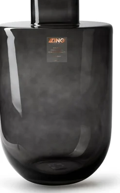 Sale Jodeco Vase Melanie schwarz / transparent D 30 H 40 cm Vasen & Krüge|Blumentöpfe & Pflanzgefäße