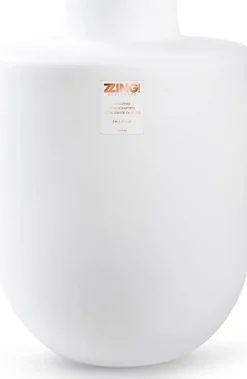 Hot Jodeco Vase Melanie weiß D 25 H 35 cm Vasen & Krüge|Blumentöpfe & Pflanzgefäße