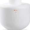Discount Jodeco Vase Melanie weiß D 25 H 25,5 cm Vasen & Krüge|Blumentöpfe & Pflanzgefäße