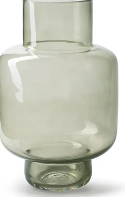 Hot Jodeco Vase mit Fuß Marilyn grün D 19 H 30 cm Vasen & Krüge|Blumentöpfe & Pflanzgefäße