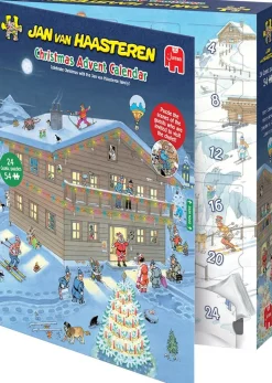 Outlet Jumbo Adventskalender Jan van Haasteren 36 x 30 x 7 cm Adventskalender