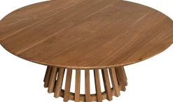 New Kanza Beistelltisch Viho naturell D 80 H 30 cm Beistelltische|Beistelltische