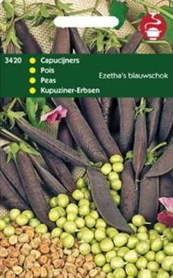 Outlet Kapuziner-Erbsen (Pisum sativum 'Ezetha') Samen Gemüsesamen|Saatgut