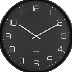 Outlet Karlsson Wanduhr Lofty natur 44 x 43 x 6,3 cm Uhren