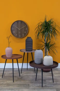 Hot Karlsson Wanduhr Pure natur 43 x 42 x 5 cm Uhren