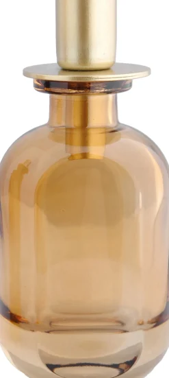 Sale Kerzenständer Langford braun rund 7 x 7 x 15 cm Kerzenständer