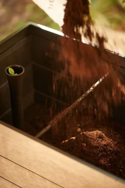 Keter Hochbeet Urban Bloomer anthrazit 48 l Hoch- & Frühbeete|Anzuchtkästen & Mini-Gewächshäuser