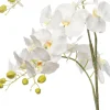 Best Künstliche Orchidee (Phalaenopsis) groß weiß 137 cm Künstliche Deko-Zweige
