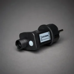 Konstsmide LED Lichterkette schwarz 5 m mit 10 austauschbaren Leuchten Außenlichterketten