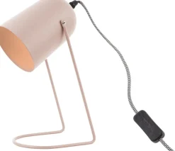 Discount Leitmotiv Tischleuchte Enchant rosa D 18 H 30 cm Tischleuchten