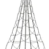 Outlet Lichterbaum H 300 cm mit LED-Beleuchtung warmweiß Led Weihnachtsbäume (Außen)