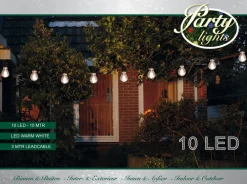 Best Lichterkette Glühbirnen 10 LEDs 10 m warmweiß Außenlichterketten
