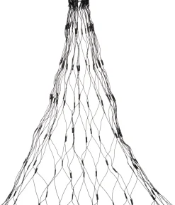 Clearance Lichternetz für Bäume mit 320 LEDs warmweiß H 2,5 m Lichternetze