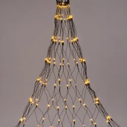 Online Lichternetz für Bäume mit 240 LEDs warmweiß H 2 m Lichternetze