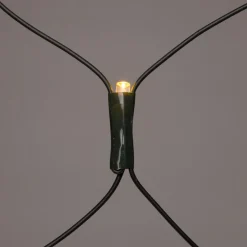 Clearance Lichternetz grün 300 x 300 cm mit 380 LEDs warmweiß Lichternetze