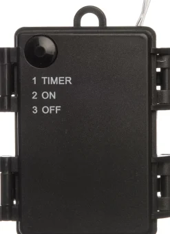 Discount Lichtkaskade LED mit Sternchen 8 x 0,5 m kupfer Lichtkaskaden