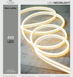 Clearance Lichtschlauch mit 450 LEDs warmweiß 5 m Lichtschläuche