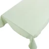 Discount Linen & More Tischdecke Indi grün 250 x 140 cm Tischwäsche|Tischdecken