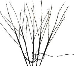 Online Luca Lighting Gartenstecker Weihnachtszweig schwarz 30 x 30 x 90 cm 5 St. Gartenstecker