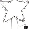 Discount Luca Lighting Gartenstecker Stern mit Timer warmweiß 55 x 1 x 79 cm Weihnachtssterne|Weihnachtsfiguren (Außen)