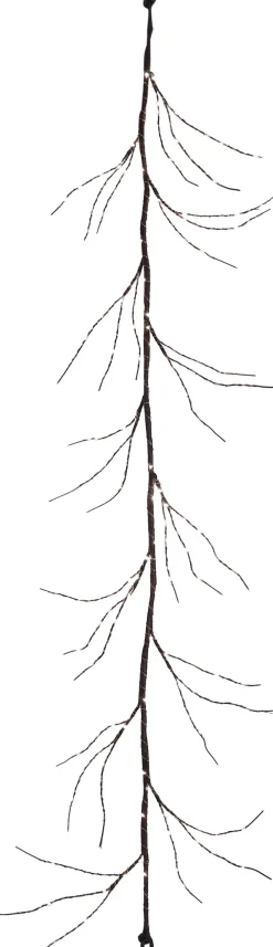 Discount Luca Lighting Weihnachtsbeleuchtung Zweig 150 cm braun mit 180 LEDs weiß Weihnachtsfiguren (Außen)|Motiv-Lichterketten