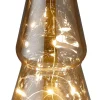 Online Luca Lighting Weihnachtsbaum Sterre gold beleuchtet D 10 H 30 cm Weihnachtsfiguren & -Objekte