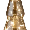 Luca Lighting Weihnachtsbaum Sterre gold beleuchtet D 10 H 25 cm Weihnachtsfiguren & -Objekte