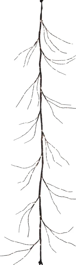 Discount Luca Lightning Weihnachtsbeleuchtung Zweig 300 cm braun mit 360 LEDs weiß Weihnachtsfiguren (Außen)|Motiv-Lichterketten
