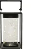 Lumineo Laterne schwarz 18 x 18 x 38 cm Weihnachtsleuchten