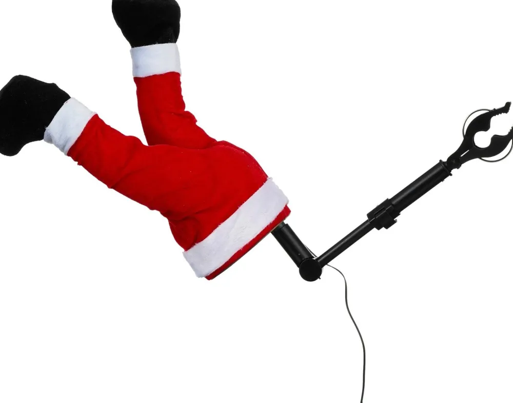 Outlet Luville Weihnachtsmannbeine Clip 17 x 13 x 35 cm Weihnachtskugeln & -Anhänger