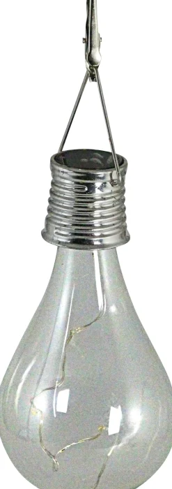 Best Luxform Solar-Glühbirne Gartenleuchte D 16,5 H7 cm Solar Gartenleuchten|Außenleuchten Hängend