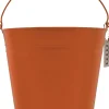 Sale Maison Maison Zinkeimer D 23 H 22 cm terracotta Blumentöpfe & Pflanzgefäße