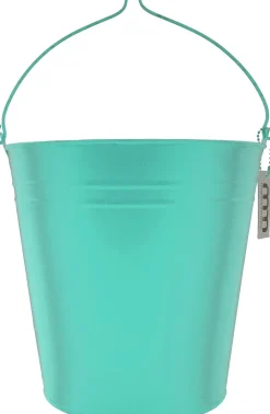 Best Maison Maison Zinkeimer D 23 H 22 cm türkis Blumentöpfe & Pflanzgefäße