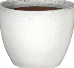 Hot Mega Collections Blumentopf Debora weiß D 22 H 21 cm Blumentöpfe|Blumentöpfe & Pflanzgefäße