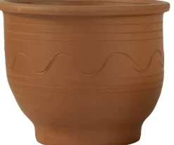 Clearance Mega Collections Blumentopf Sparta Alpha terrakotta D 31 H 26,5 cm Blumentöpfe|Blumentöpfe & Pflanzgefäße