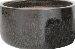 Discount Mega Collections Pflanzschale Bowl braun D 31 H 15 cm Blumentöpfe|Blumentöpfe & Pflanzgefäße