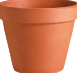 Discount Mega Collections Terracotta Blumentopf D 23 cm H 20 cm Blumentöpfe|Blumentöpfe & Pflanzgefäße
