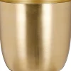 Clearance Mica Decorations Blumentopf Alano gold D 16 H 14,8 cm Blumentöpfe & Pflanzgefäße|Blumentöpfe
