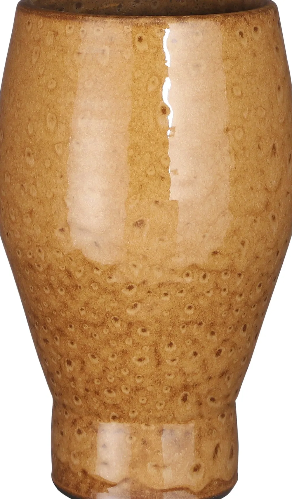 Hot Mica Decorations Blumentopf auf Fuß Merle D 17 H 28 cm braun Blumentöpfe|Blumentöpfe & Pflanzgefäße