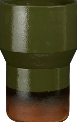 Best Mica Decorations Blumentopf Coimbra grün D 17 H 25 cm Blumentöpfe|Blumentöpfe & Pflanzgefäße