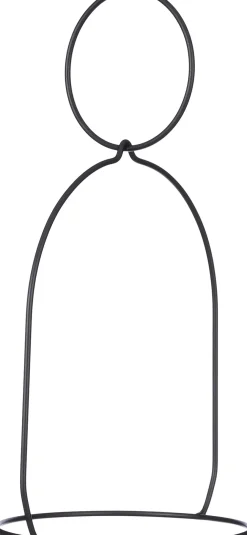 Sale Mica Decorations Blumentopf Halter schwarz 25,5 x 21 x 44 cm Blumenampeln & Pflanzenhalter