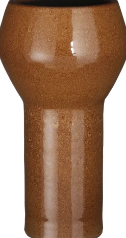 New Mica Decorations Blumentopf auf Fuß Merle D 17 H 32 cm braun Blumentöpfe|Blumentöpfe & Pflanzgefäße