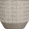 Mica Decorations Blumentopf Valley grau D 31 H 30 cm Blumentöpfe|Blumentöpfe & Pflanzgefäße