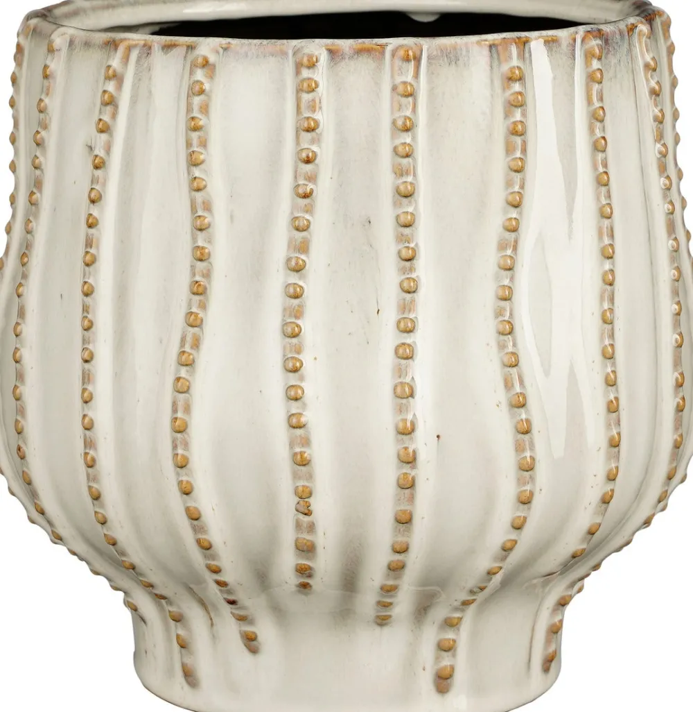 Best Mica Decorations Blumentopf Cathy weiß D D 20 H 19 cm Blumentöpfe|Blumentöpfe & Pflanzgefäße