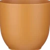 Discount Mica Decorations Blumentopf Tusca D 22,5 H 20 cm braun Blumentöpfe|Blumentöpfe & Pflanzgefäße