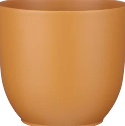 Discount Mica Decorations Blumentopf Tusca D 22,5 H 20 cm braun Blumentöpfe|Blumentöpfe & Pflanzgefäße